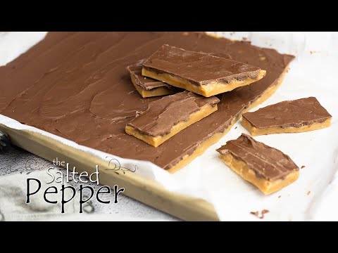 Easy Homemade Toffee in 15 minutes!