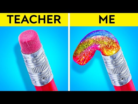 FUNNY WAYS TO SNEAK CANDIES INTO CLASS || Crazy Food Hacks And Tricks By 123 Go! Live