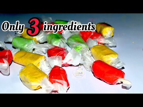 Sugar candy recipe | 3 ingredients candy | Taffy candy recipe | Chachis guide