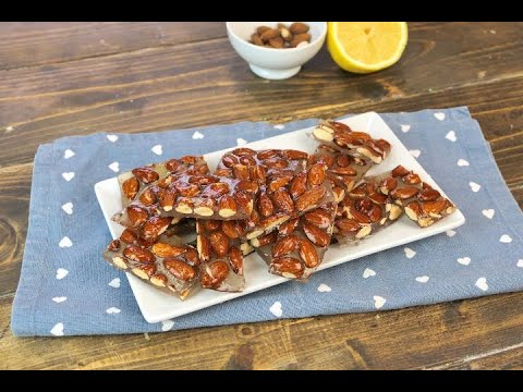Almond brittle: the homemade recipe for a delicious almond candy!