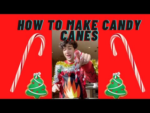 How to Make Candy Canes FROM SCRATCH| Christmas Recipe