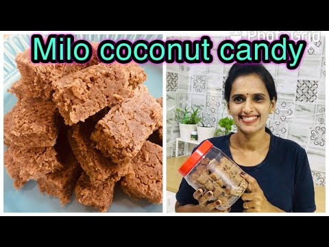Milo coconut candy recipe in Tamil