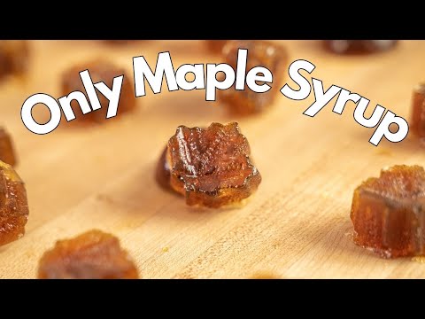 Maple Candy | The Irresistible One-Ingredient Hard Candy Recipe