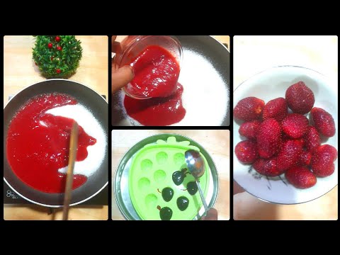 How to Make Homemade Strawberry Candy | Strawberry Candy  | candy recipe