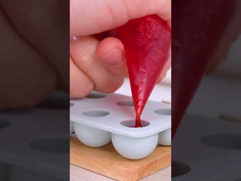 🍭🍭 Sweet Miniature Rainbow Fruits Lollipop Candy Recipe #Yumupminiature