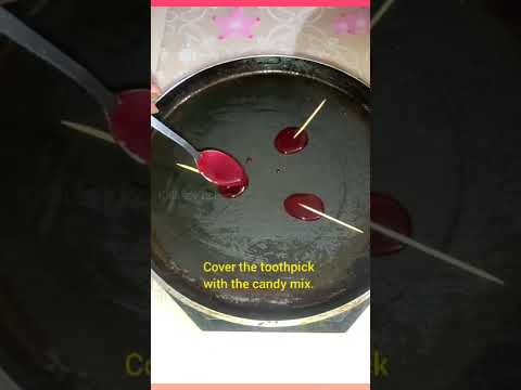 Tasty Sugar Lollipop Making 🤯🍭 | Sugar Candy | #shorts #viral #trending | Kallu's Kitchen