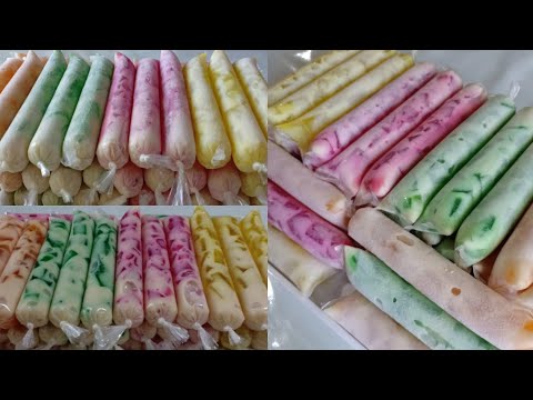 MILKY JELLY ICE CANDY RECIPE | HOW TO MAKE MILKY GULAMAN ICE CANDY [Yummy And Sweets]