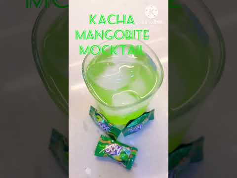 best kacha mango bite mocktail recipe #moctail #beverage #cooking#summerdrink
