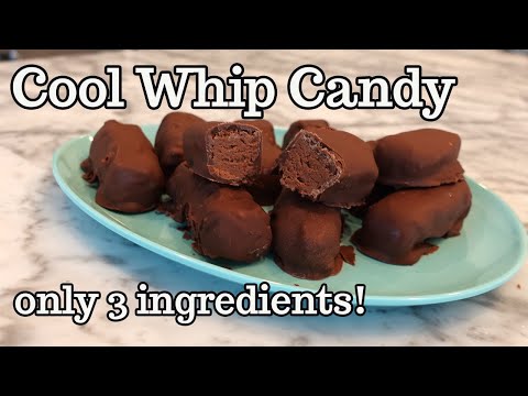Cool Whip Candy – only 3 ingredients!! EASY AND DELICIOUS!