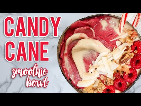 Candy Cane Smoothie Bowl Recipe