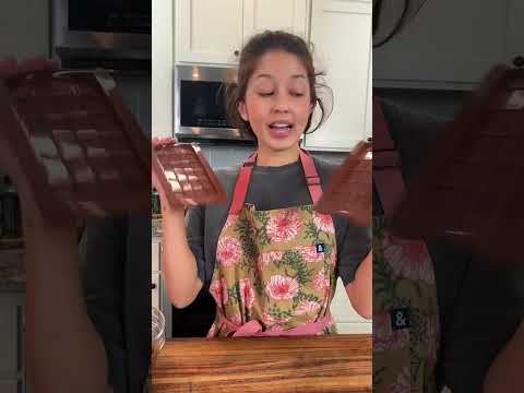 How to make chocolate bars at home! (Measurements in description!)