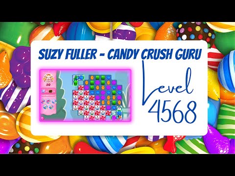 Candy Crush Level 4568 Talkthrough, 20 Moves 0 Boosters