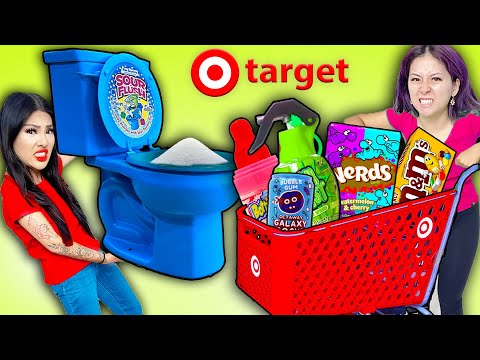 LILY BUILDS HER OWN GIANT TARGET STORE AT HOME TO MAKE THE WORLD’S MOST LARGEST CANDY BY SWEEDEE