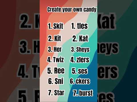 Create your own candy! 🍭 #shortsfeed #comment #aesthetic