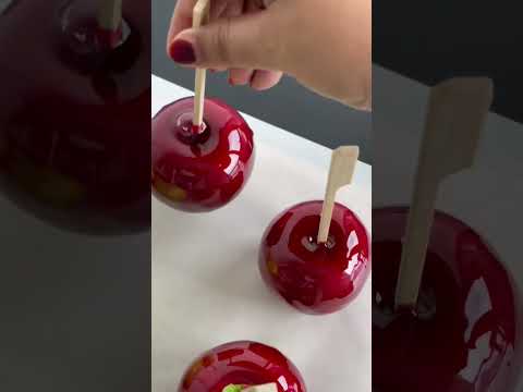 Easy candy apples recipe 🍎