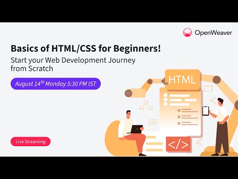 Basics of HTML/CSS for Beginners! Start your Web Development Journey from Scratch